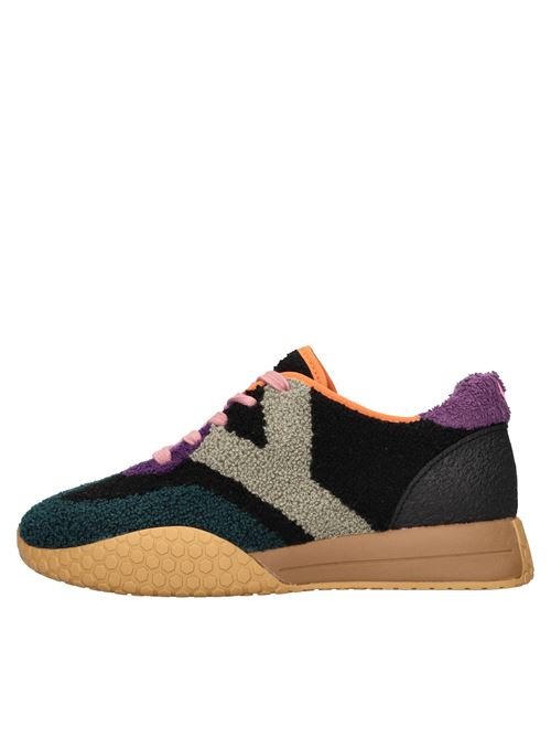 Sneakers in fabric KEH NOO | S00KW9724VERDE-NERO-GRIGIO-VIOLA